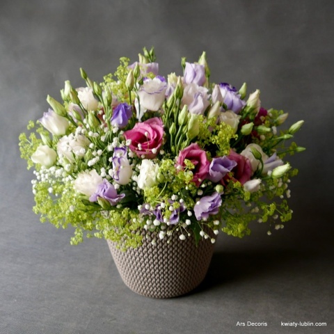 Eustoma w naczyniu KK-054-08 Eustoma w naczyniu KK-054-08