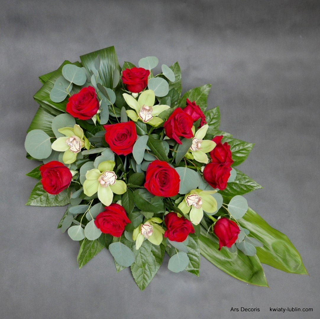 Floret z róż i storczyków PF-10-07