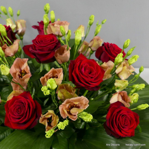 Floret z róż i eustom PF-04-10 Floret z róż i eustom PF-04-10