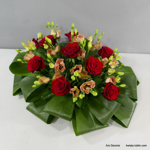 Floret z róż i eustom PF-04-10 Floret z róż i eustom PF-04-10