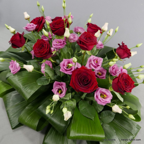Floret z róż i eustom PF-04-10 Floret z róż i eustom PF-04-10
