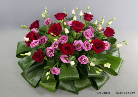 Floret z róż i eustom PF-04-10 Floret z róż i eustom PF-04-10