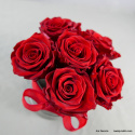 Flowerbox z róż mały .................... różne kolory